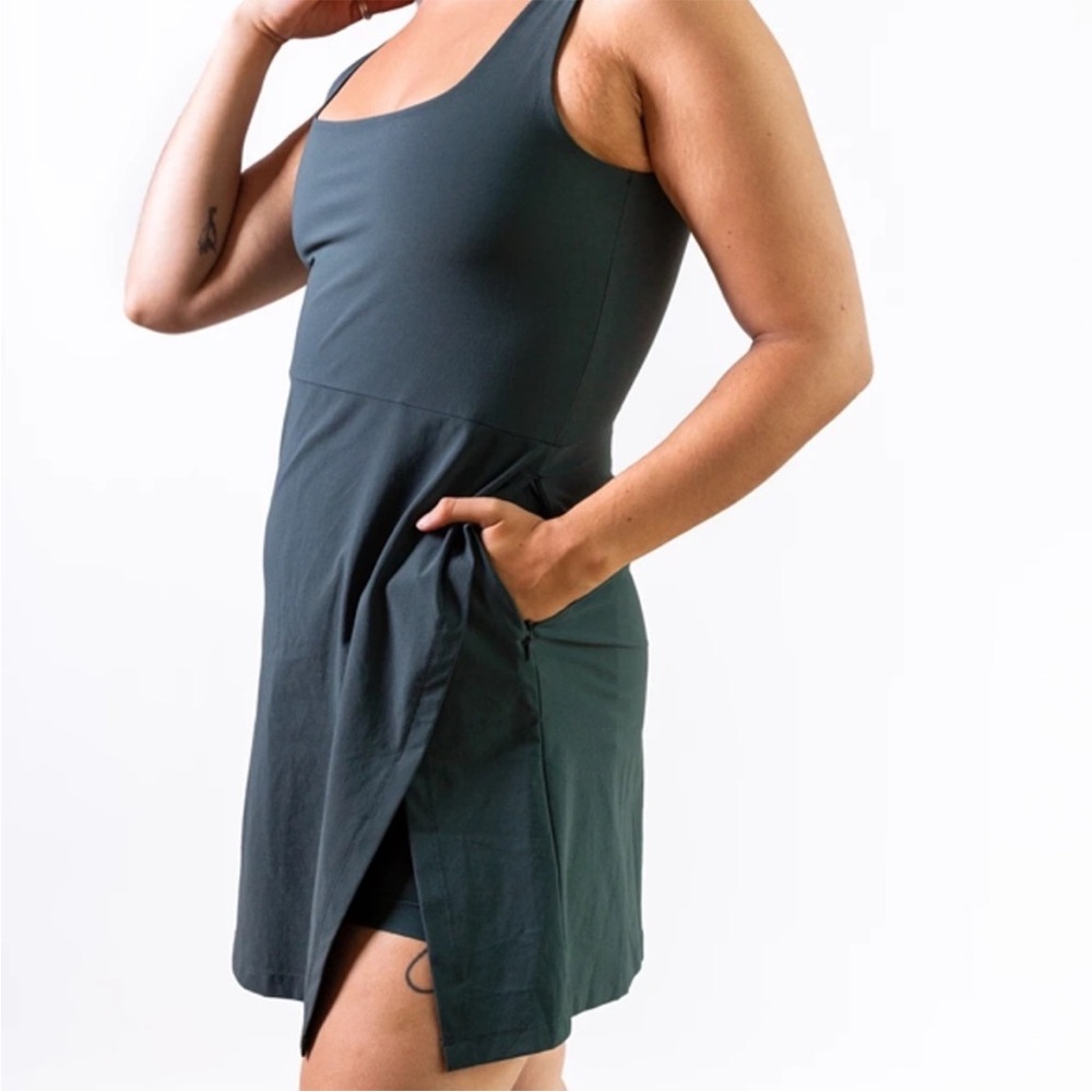 Alder Get Dirty Dress in Green